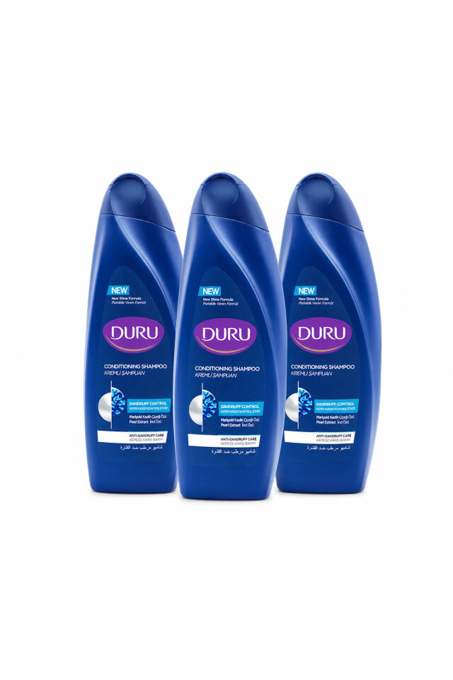 Kepeğe Karşı Etkili Kremli Şampuan 500 ml x 3'lü Set