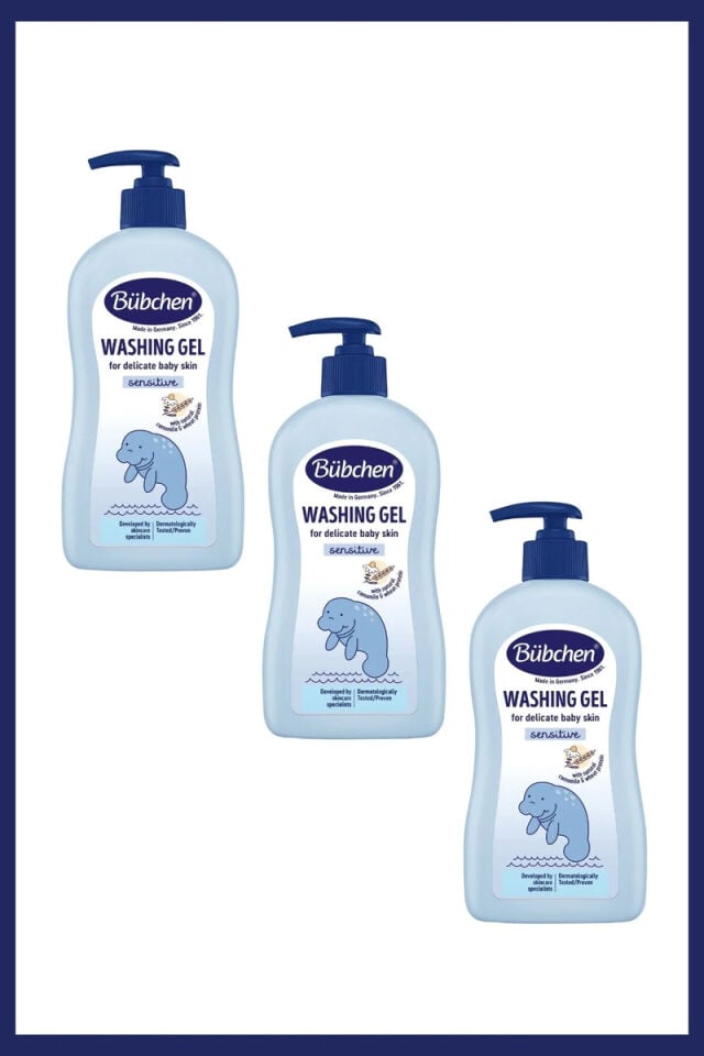 Bebek Banyo Yıkama Temizleme Jeli 400 ML 3'lü Set