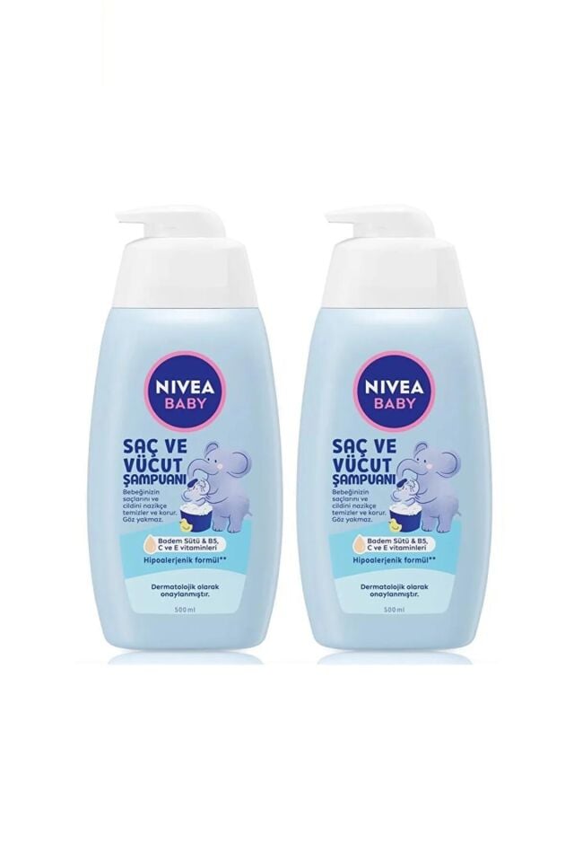 Baby Şampuan Saç Ve Vücut 500 Ml X2